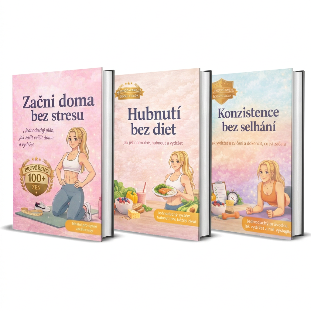 SADA TŘÍ E-KNIH - NEJVÝHODNĚJŠÍ BALÍČEK